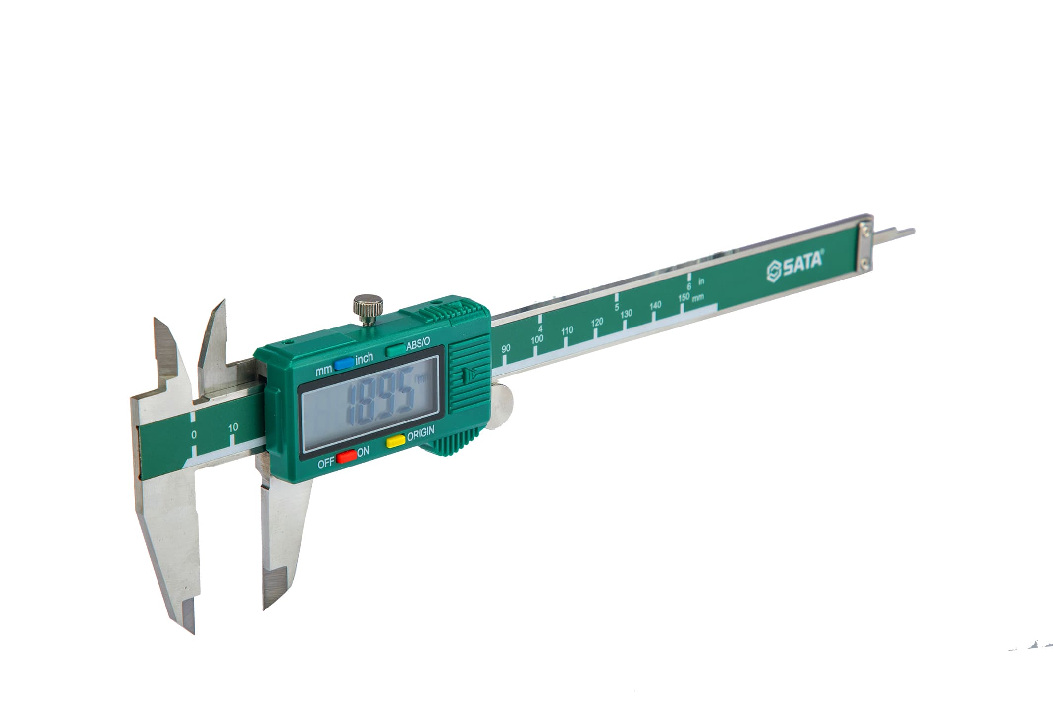 Thước Cặp Điện Tử Đo Đường Kính 0–200 mm SATA 91512