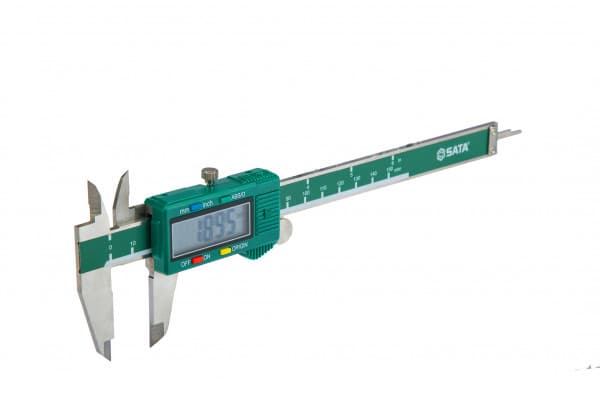 Thước Cặp Điện Tử Đo Đường Kính 0–200 mm SATA 91512