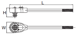 Bản vẽ kỹ thuật Cần Tự Động Dr.3/4–500 mm SATA 16901