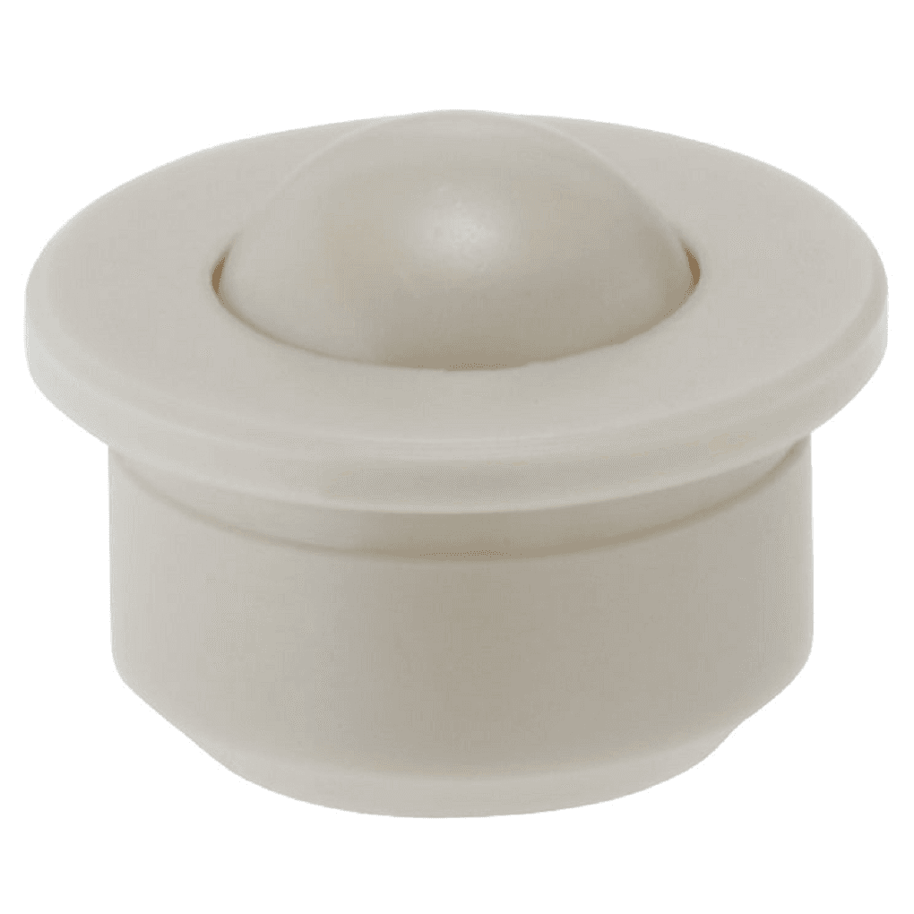 Con Lăn Bi Loại Ép Chặt Nhựa POM SUS404C 24mm BCHJJ24