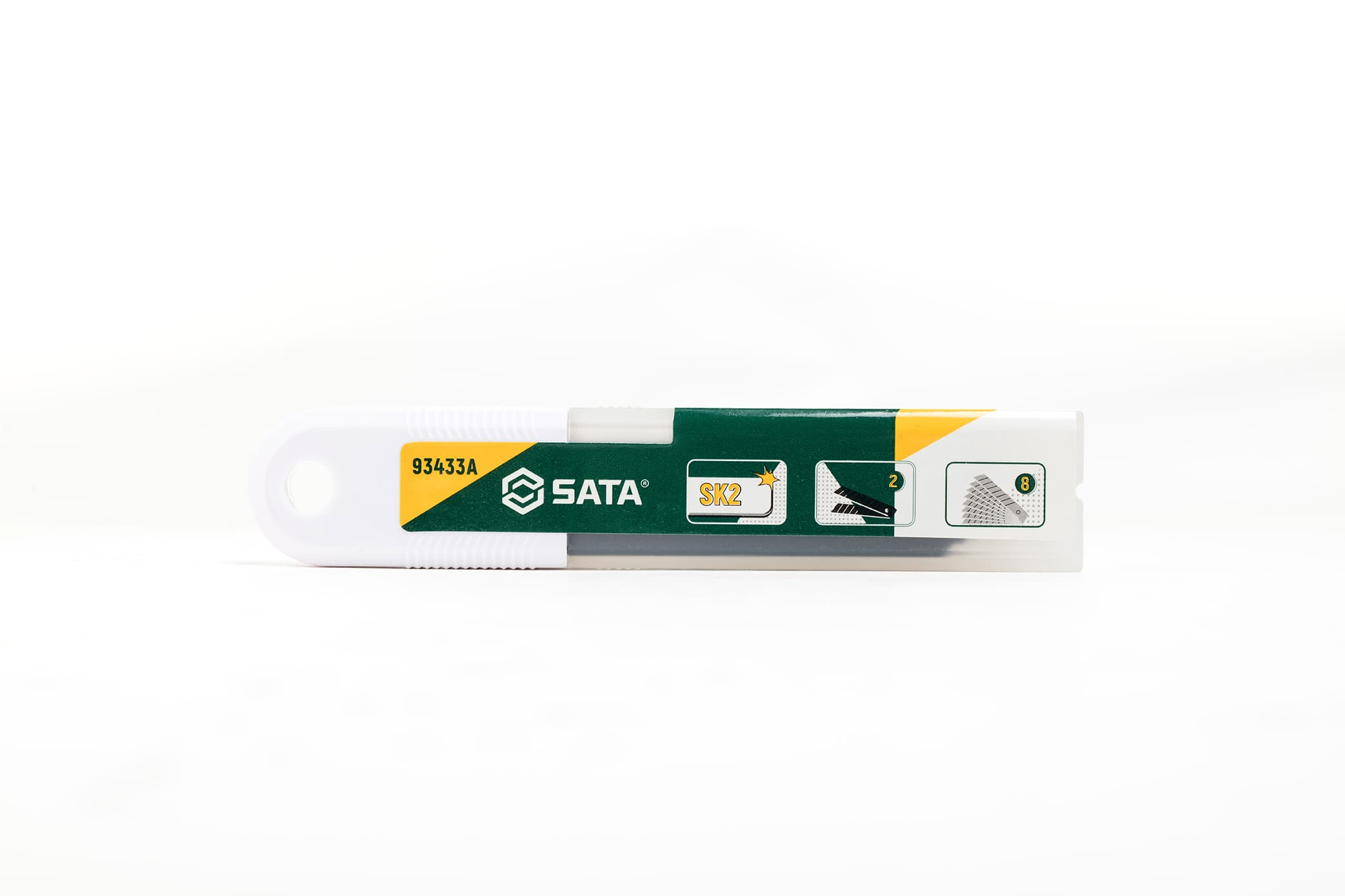 Lưỡi Dao Rọc Thẳng Thép Sk2 18 mm SATA 93433 A