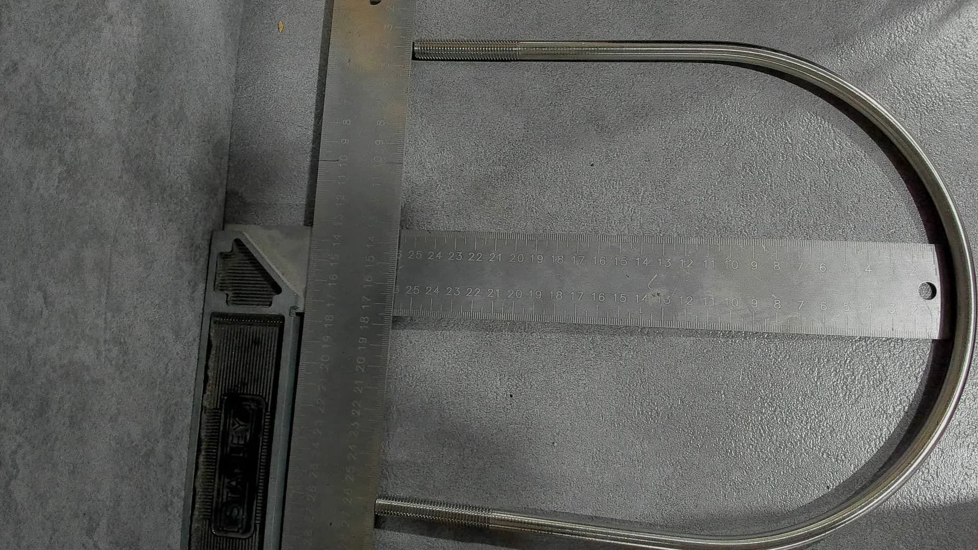 Cùm U Inox 304 DN200 M10x219-263mm