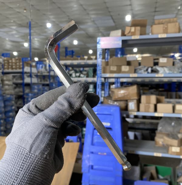 Cây Lục Giác 10 mm Đầu Bi Chữ L Dài SATA 81116