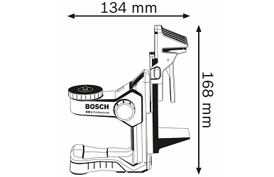 Bản vẽ kỹ thuật Giá Đỡ Đa Năng BM 1 Bosch 0601015A01