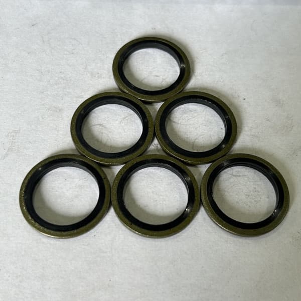 Lông Đền Dầu (Bonded Seal) Cao Su NBR D20 (ID20.5xOD28x2.0)