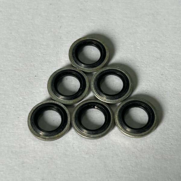 Lông Đền Dầu (Bonded Seal) Cao Su NBR D6 (ID6.7xOD11x1.0)