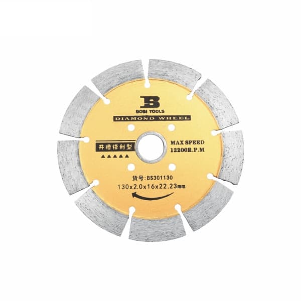 Lưỡi Cắt Mở Rãnh Tường 130x2.0x22.2 mm Bosi BS301130