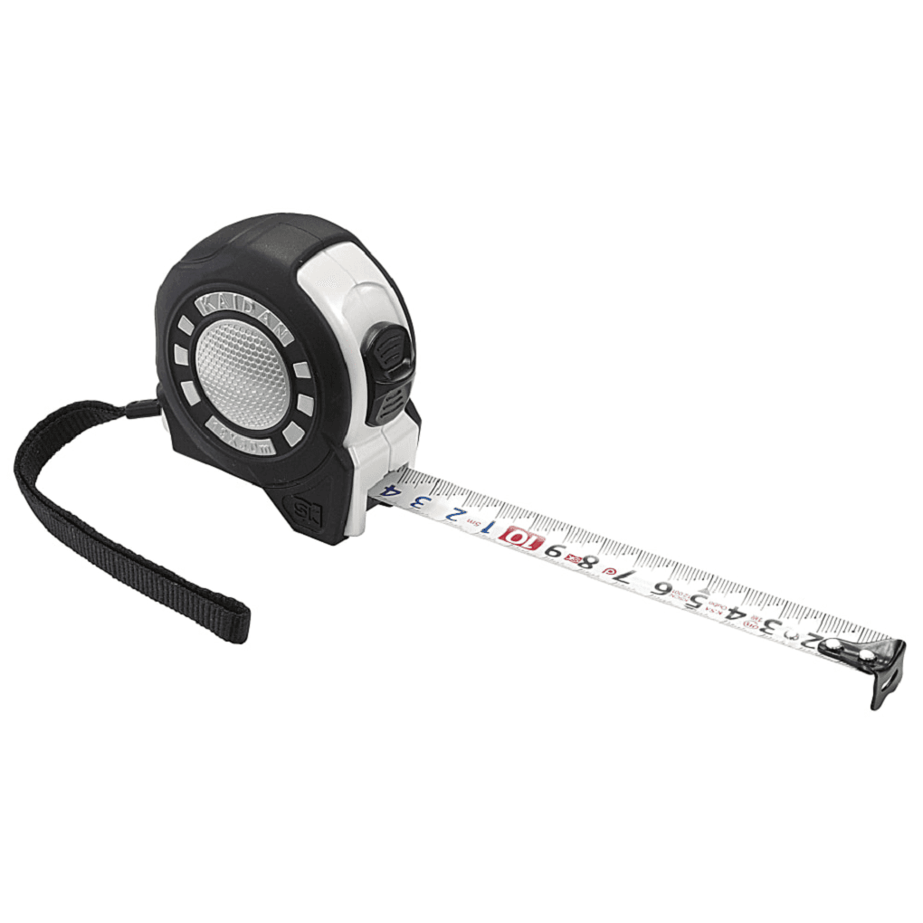 Thước cuộn thép 5M in 2 mặt vạch kaidan bản rộng 19mm Niigata Seiki LCG-1950KD