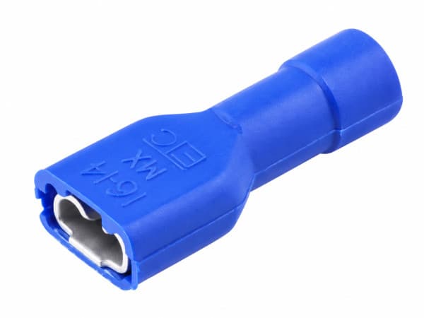 Đầu Cosse Ghim Cái Cách Điện Màu Xanh Dương KST 2 mm2 FDNY2-375