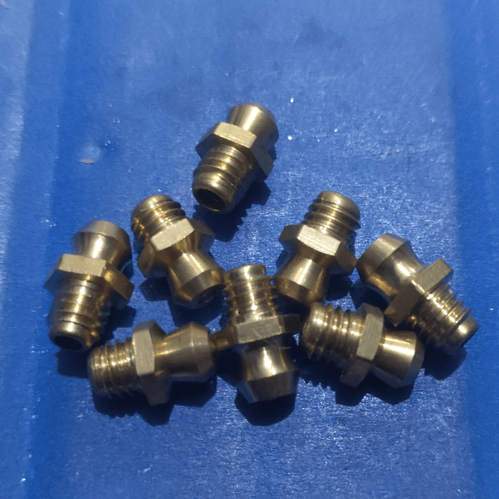 Vú Mỡ Thẳng Đồng M6x1.0