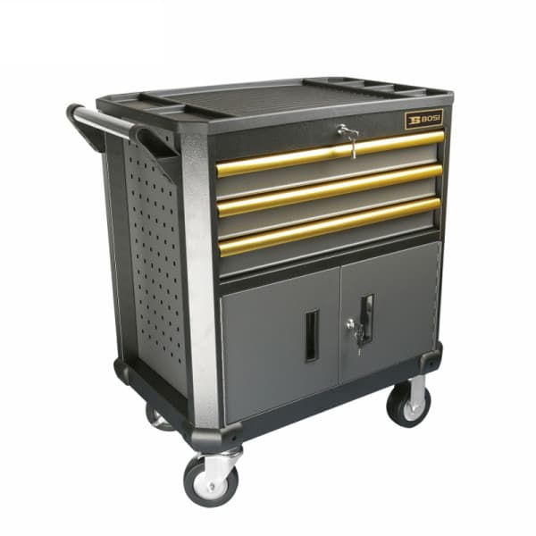 Bộ Khay Dụng Cụ Tuýp 124 Chi Tiết 56x39.5x3.2 cm Bosi BS522198C