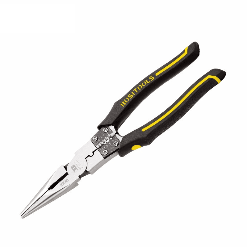 Kìm Mũi Nhọn Đa Năng 8 Inch Bosi BS198210