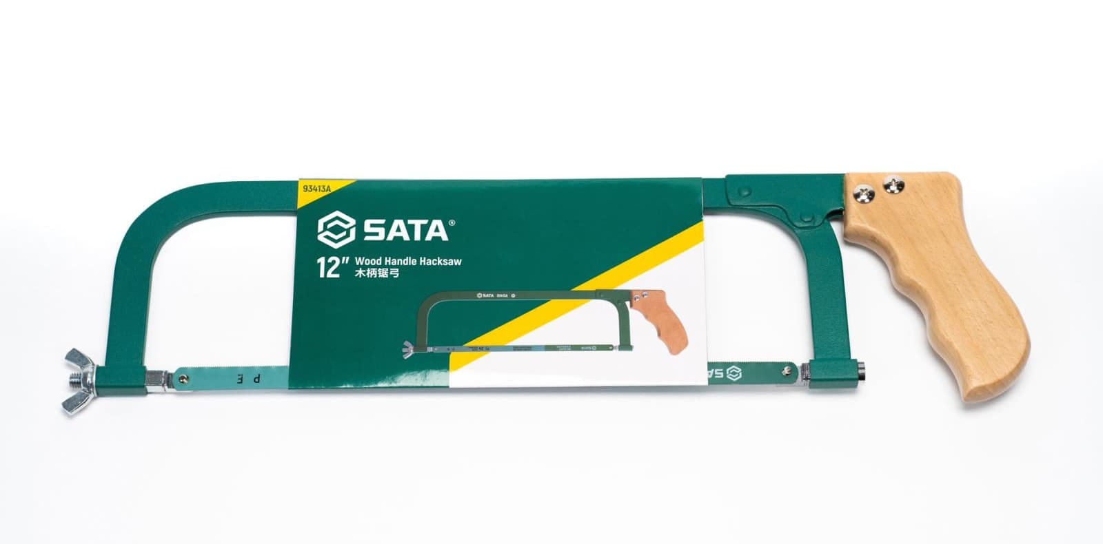 Cưa Sắt Cán Gỗ Cầm Tay 12" SATA 93413 A