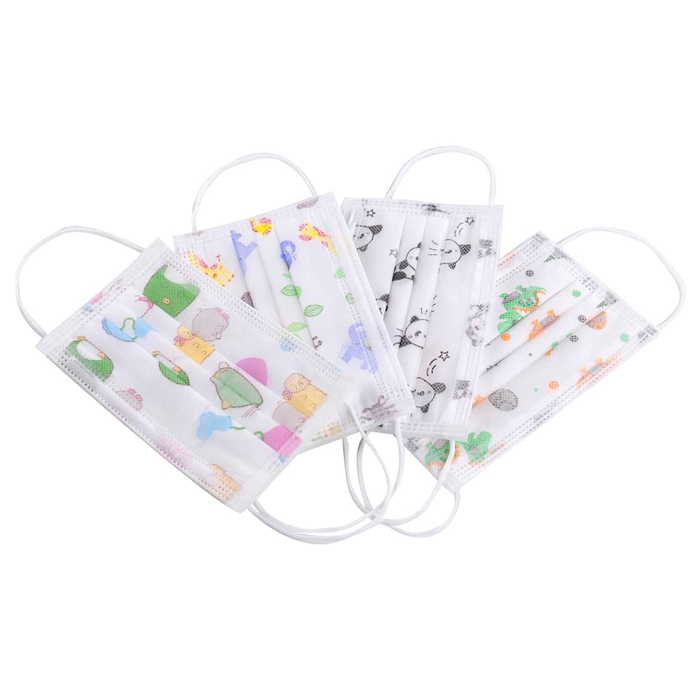 Khẩu Trang Y Tế Trẻ Em Than Hoạt Tính 4 Lớp Asia (thùng 50 hộp)