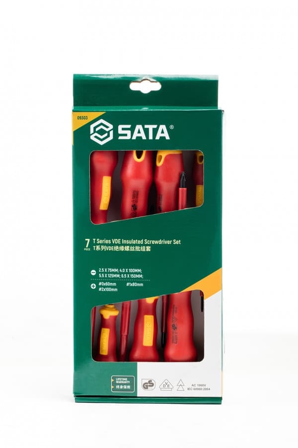 Bộ Tua Vít 7 Chi Tiết Có Từ SATA 09303