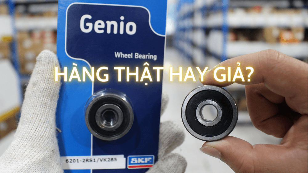 Kiểm tra vòng bi thật giả với SKF Authenticate