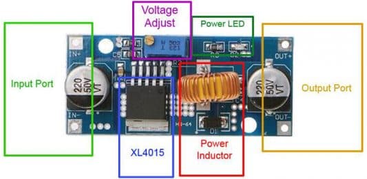 Module hạ áp DC-DC XL4015