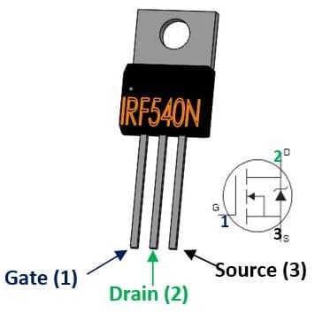 [Tìm hiểu] MOSFET kênh N IRF540N