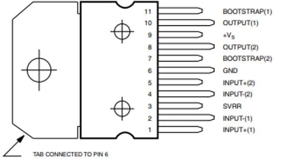 Bộ khuếch đại âm thanh TDA2005 20W cho radio trên xe hơi