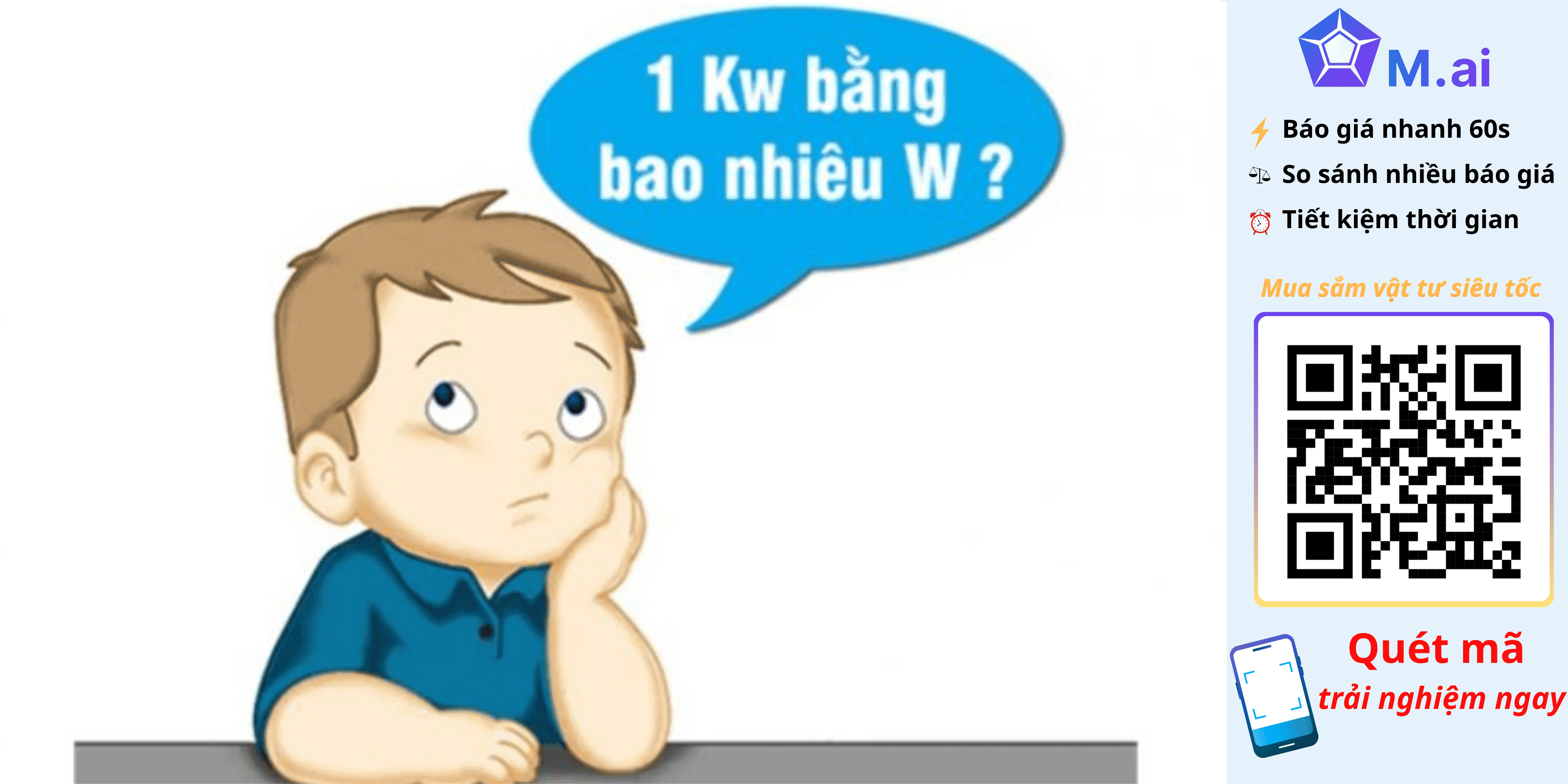 [Hỏi Đáp] 1kw bằng bao nhiêu w? Bảng chuyển đổi kW sang W