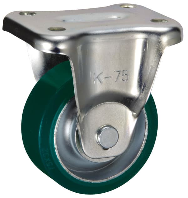 Bánh Xe PU Cố Định Không Phanh D75 UKAI SUIK-75