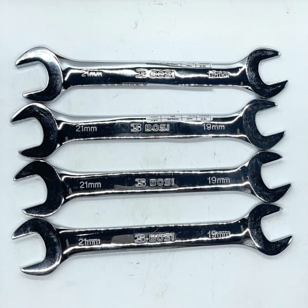 Cờ Lê 2 Đầu Miệng Cao Cấp 19x21 mm Bosi BS381921