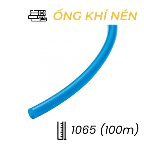 Dây Hơi Khí Nén EPU Phi 10 Màu Xanh OD10 x ID6.5 mm CDC EPU 1065 (100m)