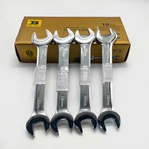 Cờ Lê 2 Đầu Miệng Cao Cấp 14x17 mm Bosi BS381417