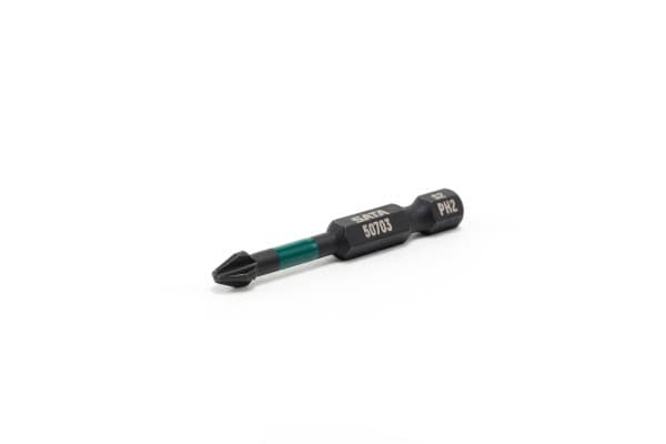 Bộ 10 Mũi Vít Bake PH2–50 mm Chuôi Gài Lục Giác 1/4 inch SATA 59703