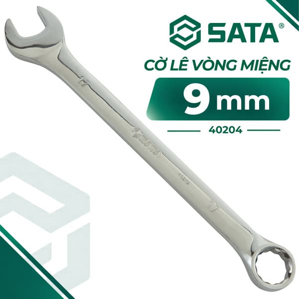 Cờ Lê Vòng Miệng 9 mm SATA 40204