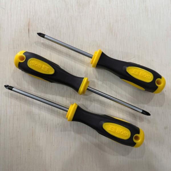 Tua Vít Bake Cán Vuông Bọc Cao Su TPR 6x125 mm Bosi BS466856B