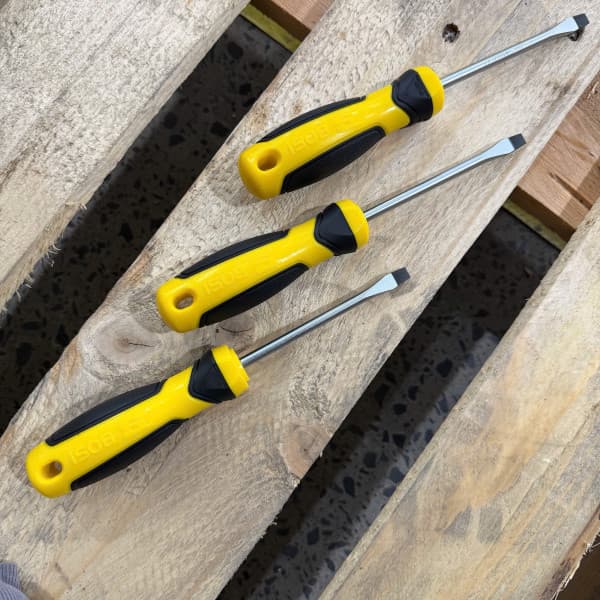Tua Vít Mũi Dẹp 4 Inch 6x100 mm Bosi BS459146A