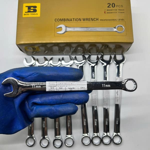 Cờ Lê Vòng Miệng Cao Cấp 11 mm Bosi BS391111