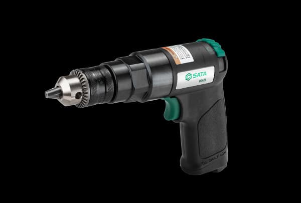 Máy Khoan Khí Nén Đảo Chiều Đầu Kẹp 3/8" SATA 02421
