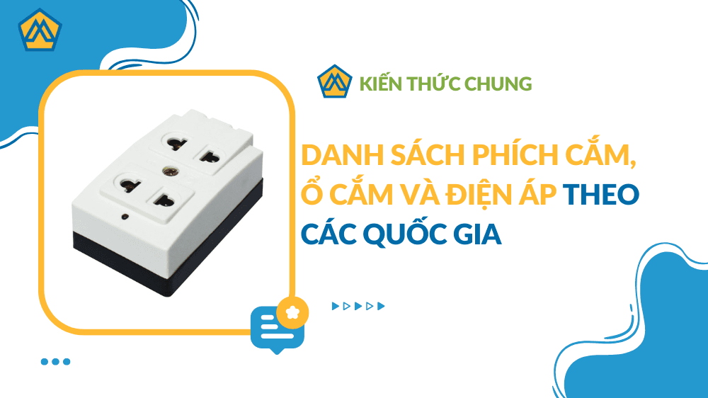 Danh sách phích cắm, ổ cắm và điện áp theo các quốc gia