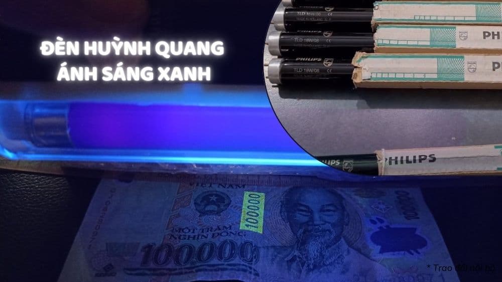 Đèn ánh sáng đen là gì và nó hoạt động ra sao ?