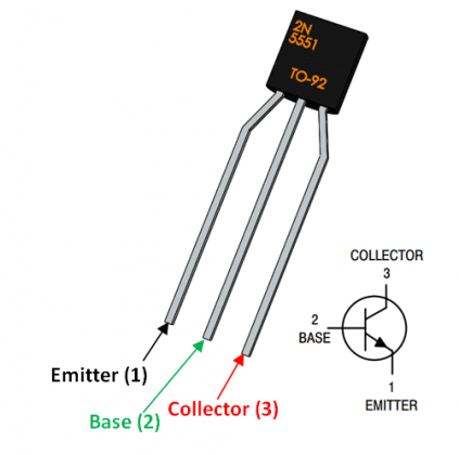 Bóng bán dẫn khuếch đại NPN 2N5551
