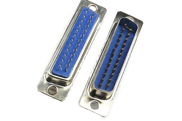 Đầu nối cổng song song TTL MIL-DTL-24308 DB25