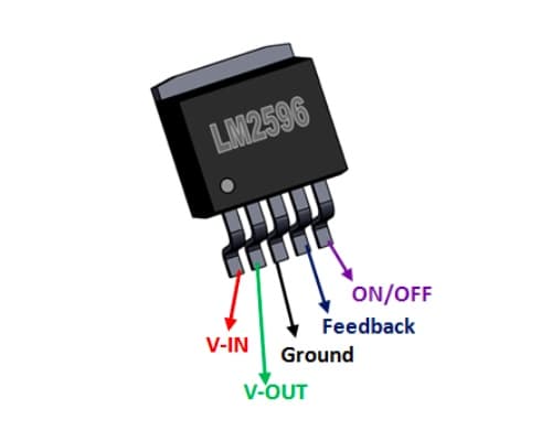 LM2596 3A Bộ điều chỉnh chuyển mạch điện áp bước xuống