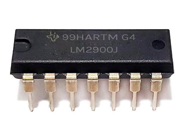 LM2900 Bộ khuếch đại hoạt động bốn lần Norton