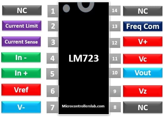 IC LM723 Bộ điều chỉnh điện áp