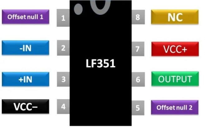 Bộ khuếch đại hoạt động đơn LF351