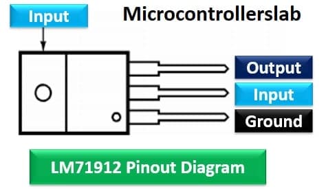 Bộ ổn định điện áp âm 12V IC LM7912