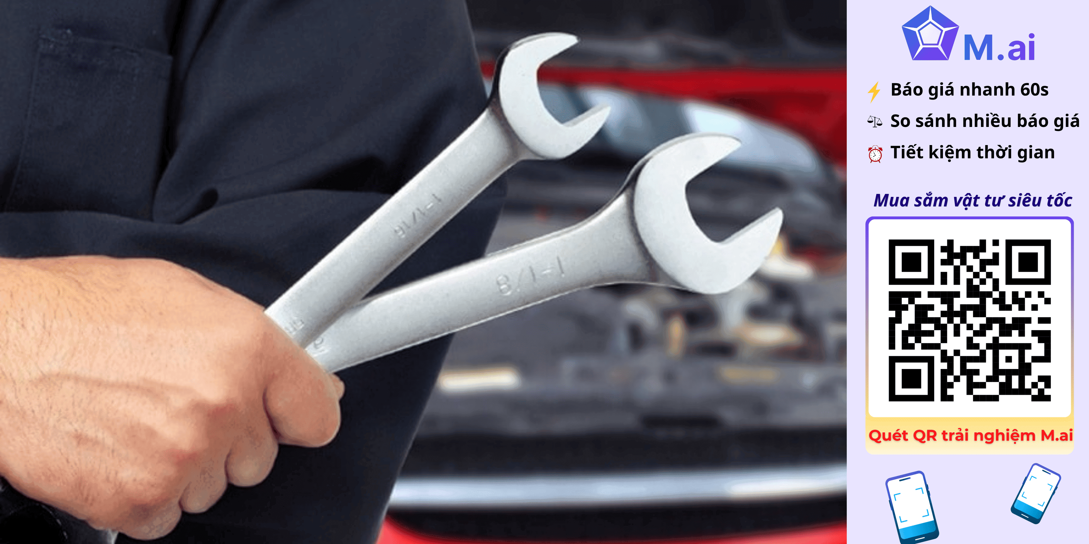 Hướng Dẫn Cách Chọn Cờ Lê Cho Bu Lông Chuẩn Nhất