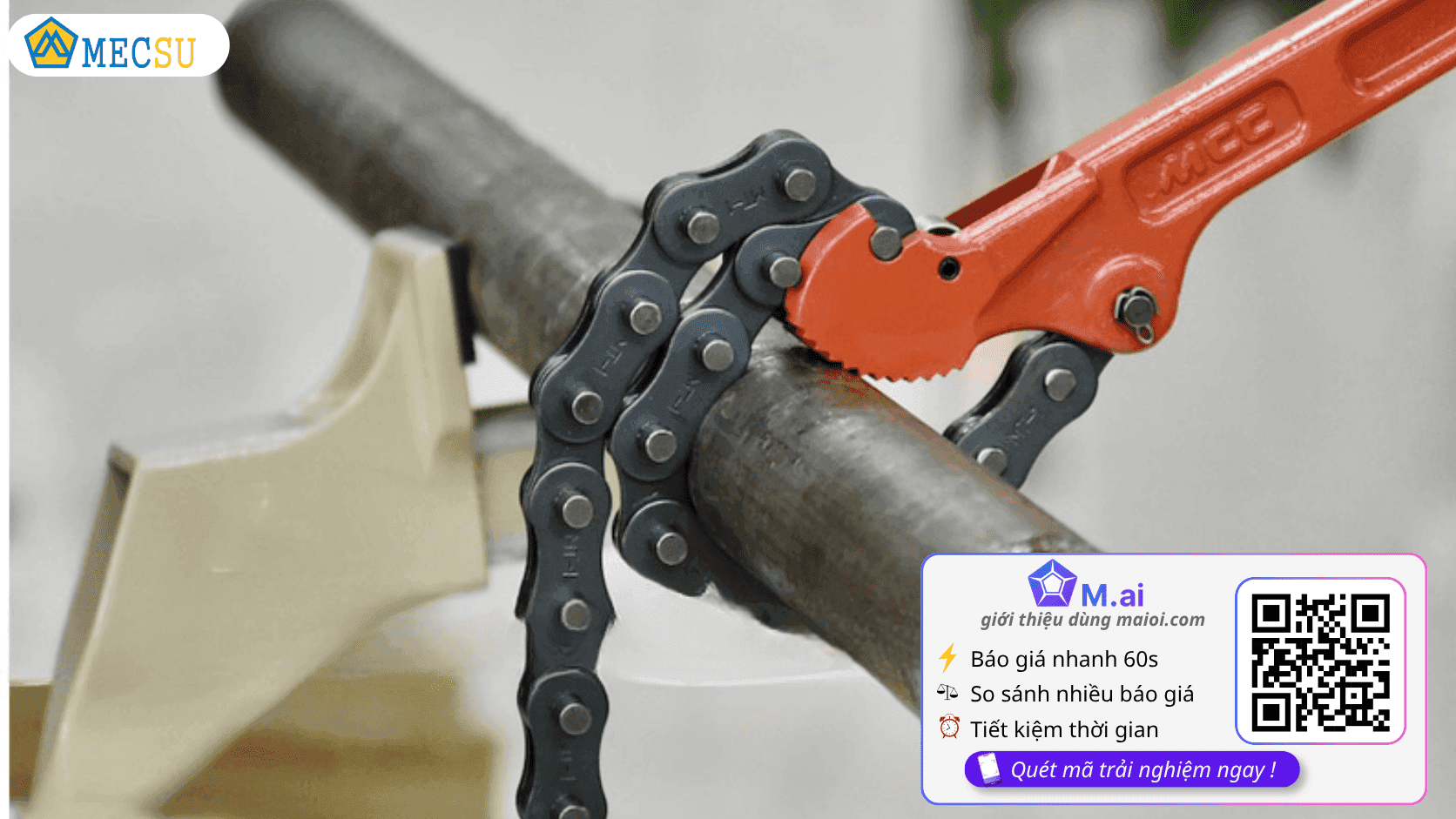 Cờ Lê Dây Đai (Cờ Lê Xích) Là Gì? Công Dụng Và Ứng Dụng