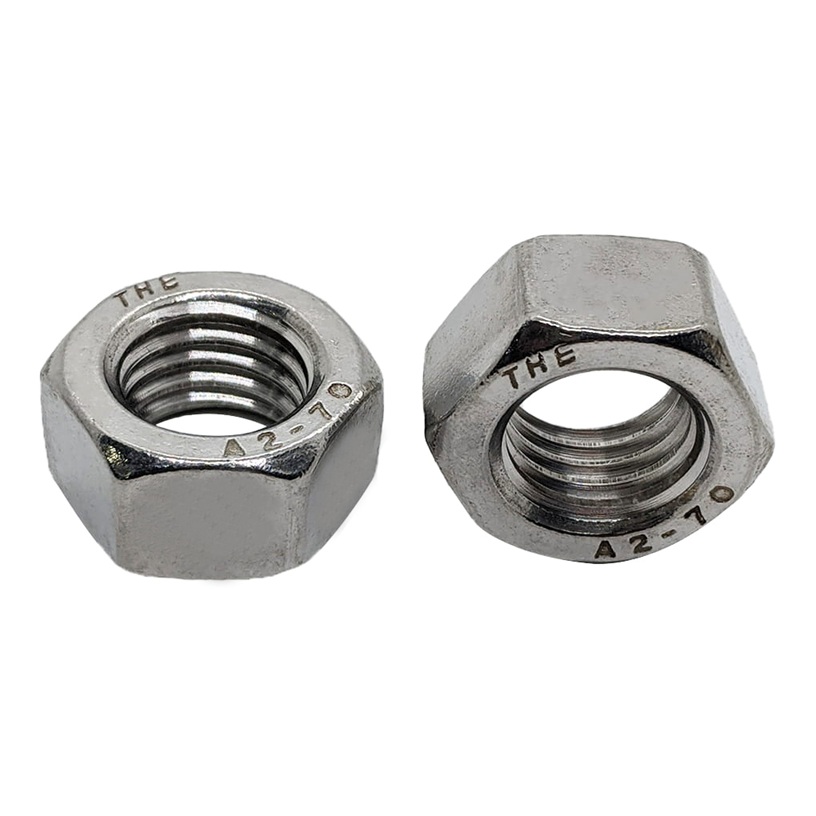 Tán Inox 304 DIN934 M20x1.5 Ren Nhuyễn | Mecsu.vn