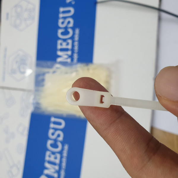 Dây Rút Nhựa Tháo Được Màu Đen KST 370 x 7.6 mm KR-370H | Mecsu.vn