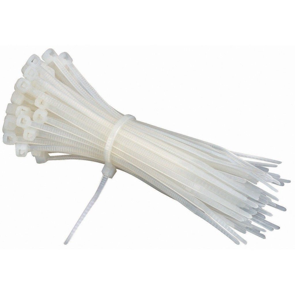Dây Rút Nhựa Màu Trắng KST 150 x 3.6 mm K-150I | Mecsu.vn