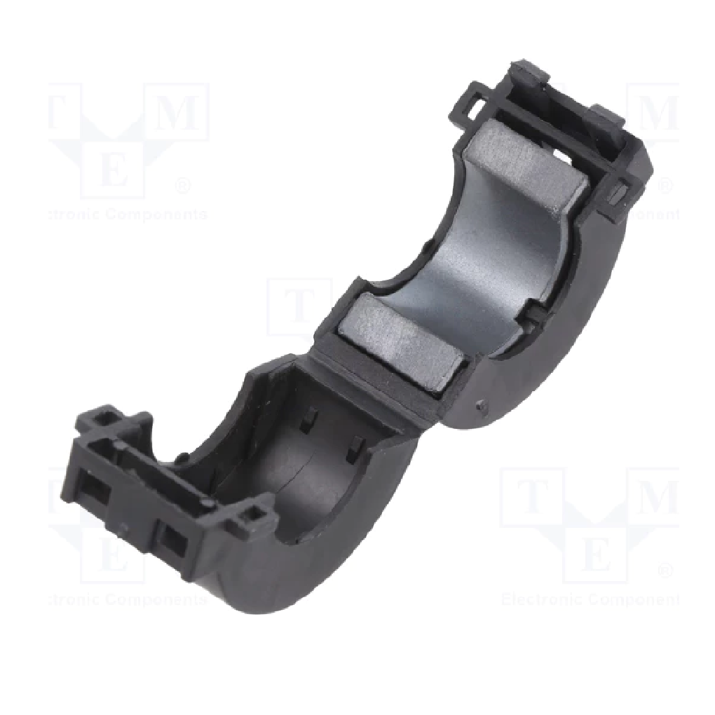 Ferrite twopiece; on round cable; Ø 6.5mm; 180Ω; A 19.8mm Mecsu.vn