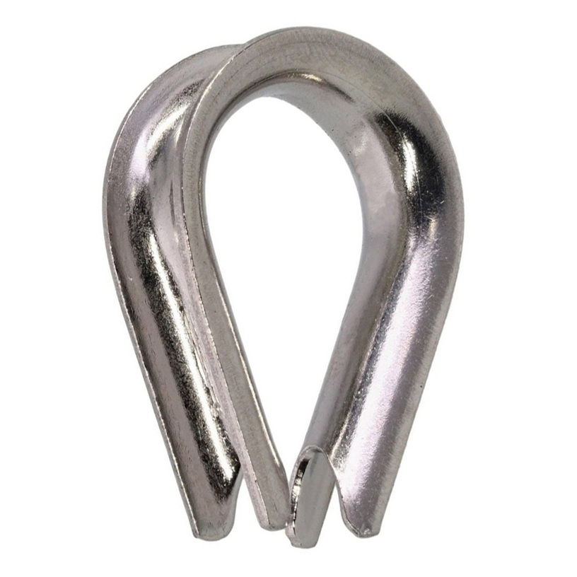 Bẹn Lót Cáp (Rope Thimble) Inox 304 D10 | Mecsu.vn